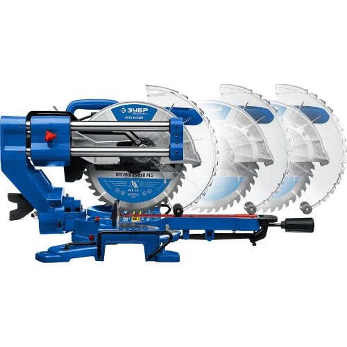 Торцовочная пила с протяжкой ЗУБР Профессионал ППТ-255-П фото 6 Торцовочная пила с протяжкой ЗУБР Профессионал ППТ-255-П фото 6