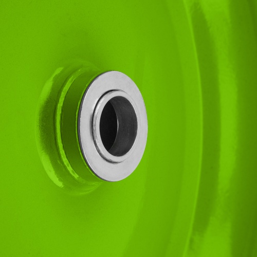 Колесо полиуретановое 3.00-8, длина оси 80 мм, подшипник 20 мм Сибртех фото 2