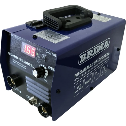 Сварочный полуавтомат Brima MIG/ММА 165 Digital с катушкой флюсовой проволоки 220В НП000001035 Сварочный полуавтомат Brima MIG/ММА 165 Digital с катушкой флюсовой проволоки 220В НП000001035