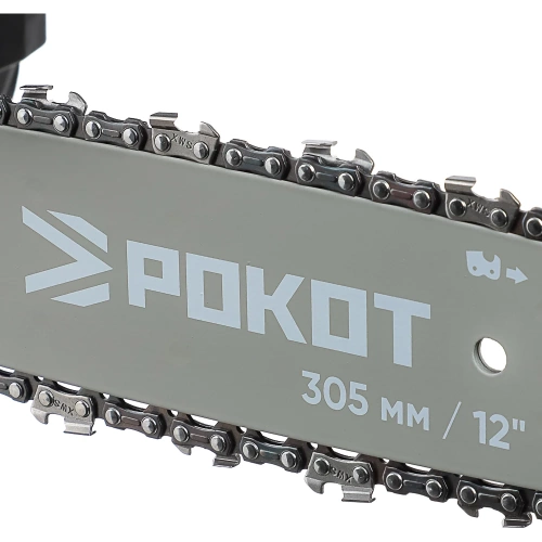 Электропила РОКОТ 900 Вт, бесщеточная, шина 305 мм 618-166 фото 4 Электропила РОКОТ 900 Вт, бесщеточная, шина 305 мм 618-166 фото 4