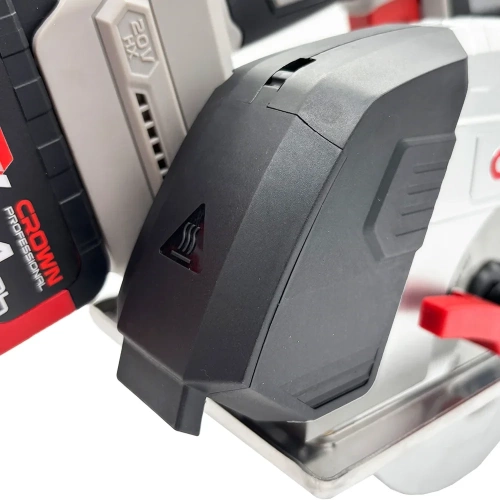 Пила дисковая по металлу аккумуляторная Crown BL CT25040-150HX-4 BMC фото 9