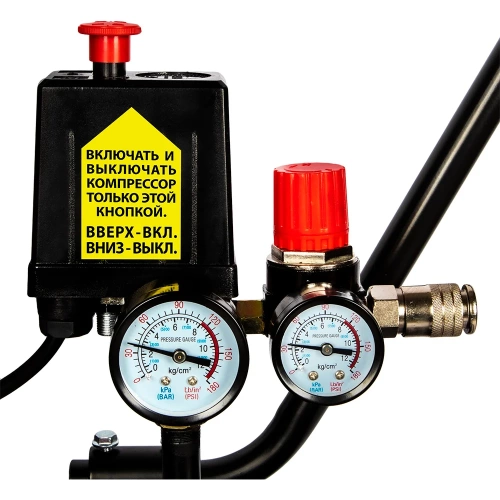 Безмасляный поршневой компрессор QUATTRO ELEMENTI PACIFIC 100-720 720 л/мин, 100 л, 5.5 л.с, 8 бар 915-380 фото 4 Безмасляный поршневой компрессор QUATTRO ELEMENTI PACIFIC 100-720 720 л/мин, 100 л, 5.5 л.с, 8 бар 915-380 фото 4