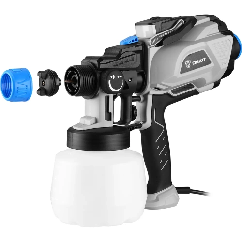 Краскопульт электрический DEKO SGD600 PRO, 1200мл, 600Вт 085-1057 фото 7 Краскопульт электрический DEKO SGD600 PRO, 1200мл, 600Вт 085-1057 фото 7