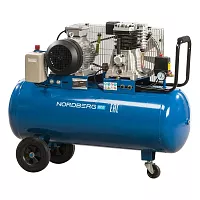 Поршневой компрессор с ременным приводом, объем 100 л NORDBERG ECO NCE100/520