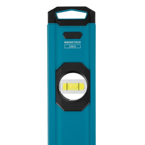 Уровень алюминиевый, магнит., фрезерованный, 3 глазка, 0,5 мм/м, 1500 мм Gross фото 8