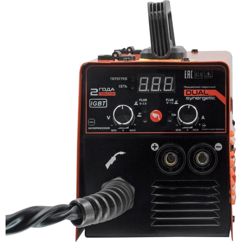 Полуавтомат сварочный SKIPER FLUX/MMA-210D-10 (210A, FLUX/MMA/TIG) 00-00027152 фото 5