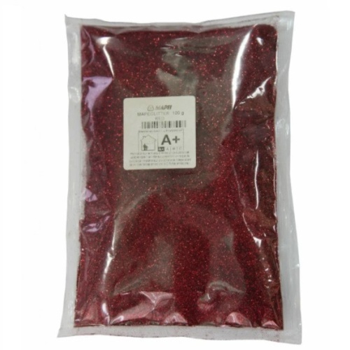 Блестки для затирки Mapei Mapeglitter №224 красный 100 г