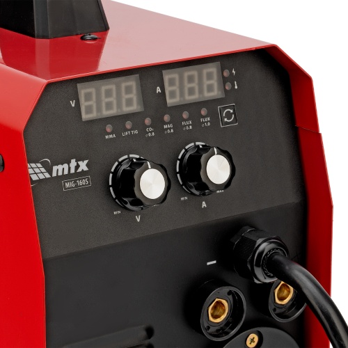 Аппарат инвертор. полуавтомат. cварки MIG-160S, 160A, ПВ 60%, катушка 5 кг MTX фото 10