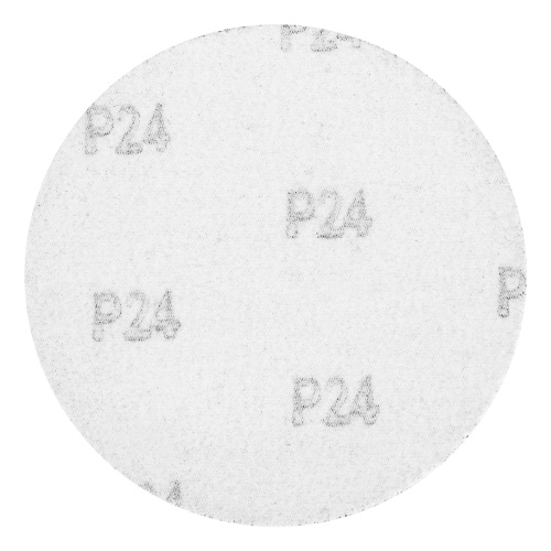 Круг абразивный на ворсовой подложке под "липучку", P 24, 125 мм, 10 шт Matrix фото 3