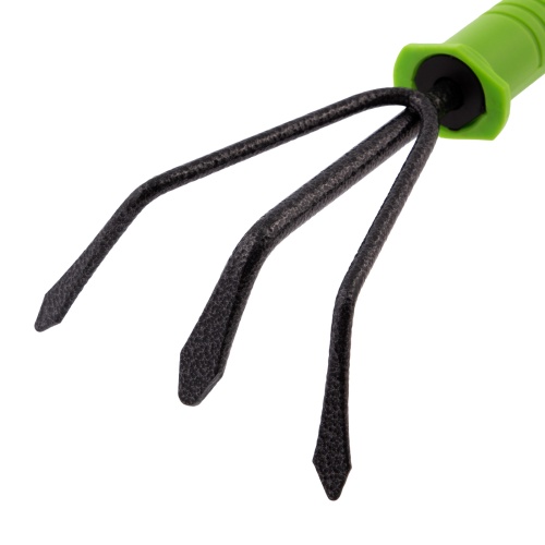 Рыхлитель 3 - зубый, 100 х 225 мм, стальной, пластиковая рукоятка, Standard, Palisad фото 3