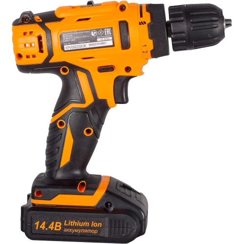 Аккумуляторная дрель-шуруповерт Вихрь ДА-14Л-2KА 72/14/20 фото 5