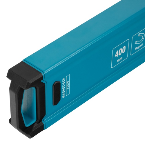 Уровень алюминиевый, магнит., фрезерованный, 2 глазка, 0,5 мм/м, 400 мм Gross фото 6