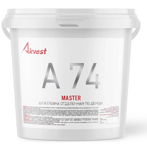 Шпатлевка по дереву Аквест-74 Бук 0.5 кг