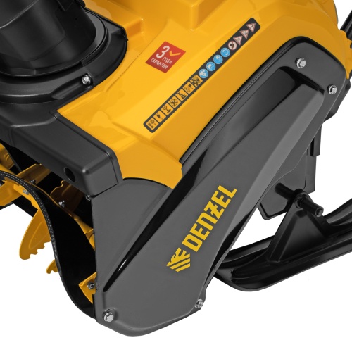 Бензиновая снегоуборочная машина SB 460 Sled, 99cc, лыжи ручной старт Denzel фото 18