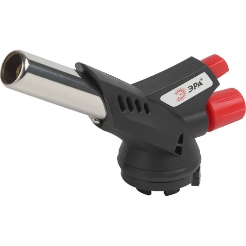Газовая горелка ЭРА GB-07P с пьезоподжигом установка на баллон вращение 360 градусов, Б0052495 Газовая горелка ЭРА GB-07P с пьезоподжигом установка на баллон вращение 360 градусов, Б0052495