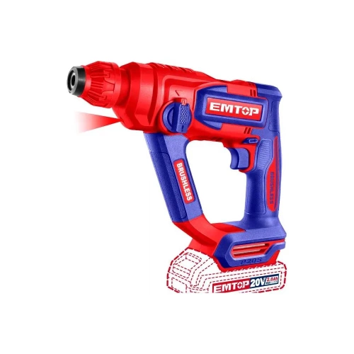 Перфоратор бесщеточный аккумуляторный emtop ELRH201881 Перфоратор бесщеточный аккумуляторный emtop ELRH201881