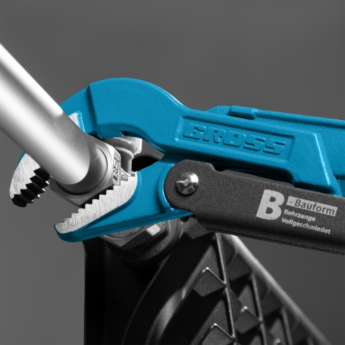 Ключ трубчатый рычажный 1, №1, цельнокованый, CrV, тип "B" Gross фото 10