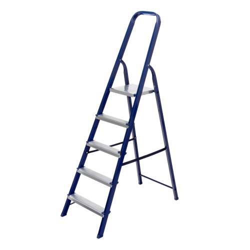 Стремянка, 5 ступеней, стальная, Сибртех