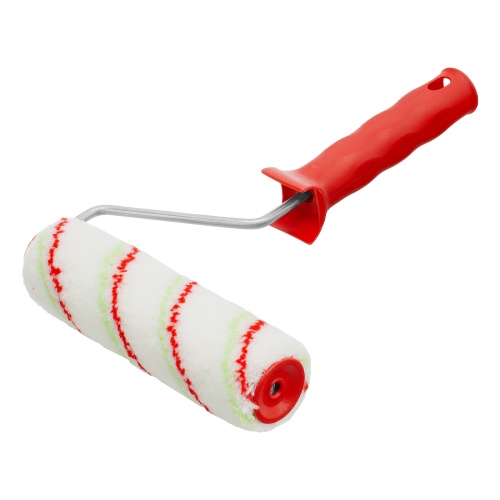 Валик "Эмали" , 180 мм, ворс 12 мм, D - 36 мм, D ручки - 6 мм, полиамид, полиакрил Сибртех Валик "Эмали" , 180 мм, ворс 12 мм, D - 36 мм, D ручки - 6 мм, полиамид, полиакрил Сибртех