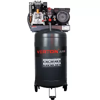 Компрессор ременной Verton Air AC-100/510V 230/50 В/Гц,масл.рем.510л/м,100л,10б,2,5кВт,2800об/мин,италь.тип,рапид.асинх. однофаз.вертикальный 01.14017.21033