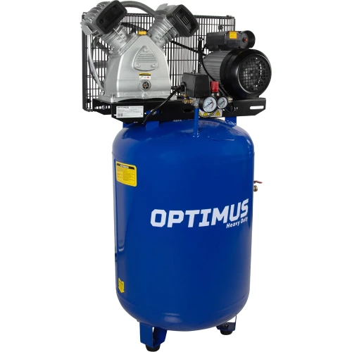 Поршневой компрессор Optimus вертикальный, 420 л/мин, ресивер 150 литров, 2,2 квт hd OPT-301542A фото 4