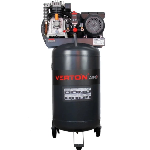 Компрессор ременной Verton Air AC-100/510V 230/50 В/Гц,масл.рем.510л/м,100л,10б,2,5кВт,2800об/мин,италь.тип,рапид.асинх. однофаз.вертикальный 01.14017.21033 Компрессор ременной Verton Air AC-100/510V 230/50 В/Гц,масл.рем.510л/м,100л,10б,2,5кВт,2800об/мин,италь.тип,рапид.асинх. однофаз.вертикальный 01.14017.21033