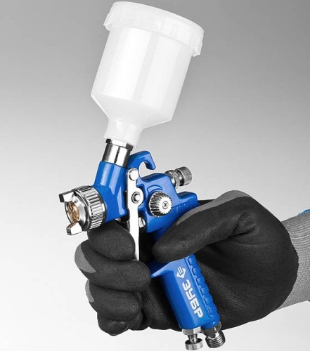 Краскопульт пневматический Зубр Профессионал PRO 150 06454-0.8 фото 5 Краскопульт пневматический Зубр Профессионал PRO 150 06454-0.8 фото 5