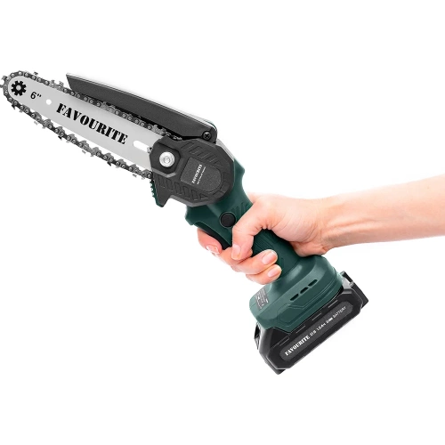 Цепная аккумуляторная пила FAVOURITE OBS 21 TG6 SET PROMO 21 В, 1,5 Ач, 37 154042216 фото 4 Цепная аккумуляторная пила FAVOURITE OBS 21 TG6 SET PROMO 21 В, 1,5 Ач, 37 154042216 фото 4