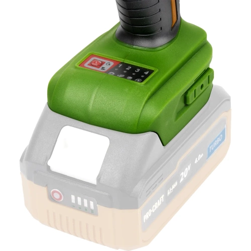 Винтоверт аккумуляторный Procraft 20В 230Нм Без АКБ и ЗУ PS22 фото 8 Винтоверт аккумуляторный Procraft 20В 230Нм Без АКБ и ЗУ PS22 фото 8