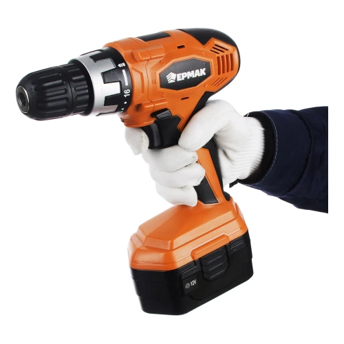 Аккумуляторная дрель-шуруповерт ЕРМАК ДША 12 646-212 фото 6