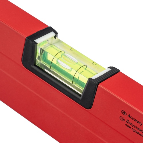 Уровень алюминиевый, 400 мм, фрезерованный, 3 глазка Matrix фото 3