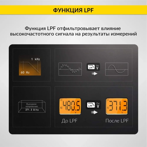 Токовые клещи постоянного/переменного тока iCarTool 600 A IC-M206D фото 5 Токовые клещи постоянного/переменного тока iCarTool 600 A IC-M206D фото 5