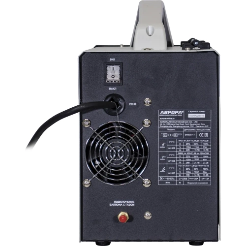 Инверторный сварочный полуавтомат АВРОРА Динамика 160 АДАПТИВ ПУЛЬС 33823 фото 6 Инверторный сварочный полуавтомат АВРОРА Динамика 160 АДАПТИВ ПУЛЬС 33823 фото 6