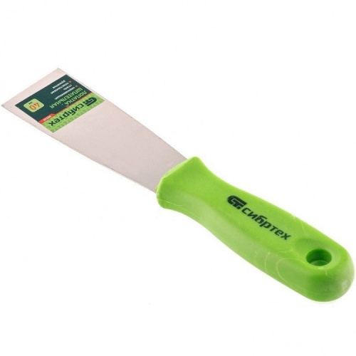 Шпатель Сибртех 85545 40 мм фото 3 Шпатель Сибртех 85545 40 мм фото 3