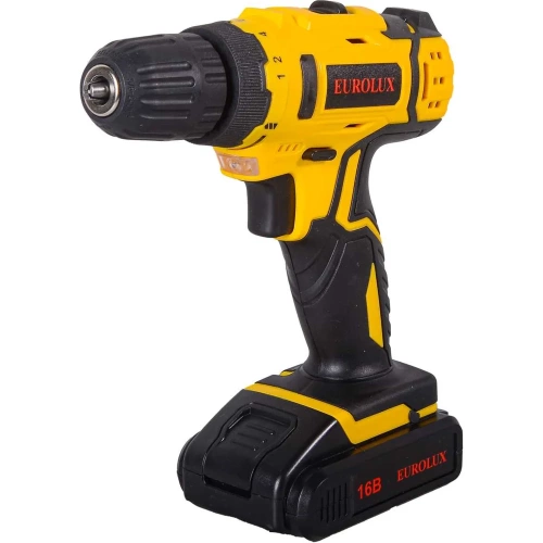 Аккумуляторная дрель-шуруповерт Eurolux ДА-16/2Li 72/14/51