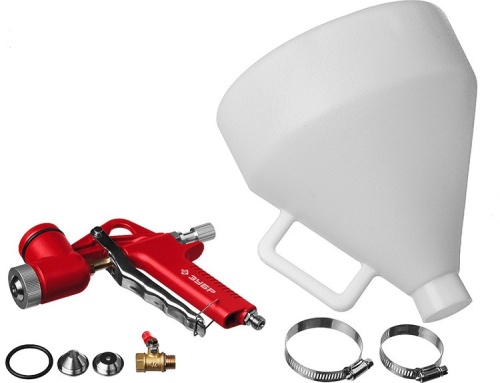 Пистолет картушный для штукатурки Зубр Мастер МКП 600 06466 фото 7