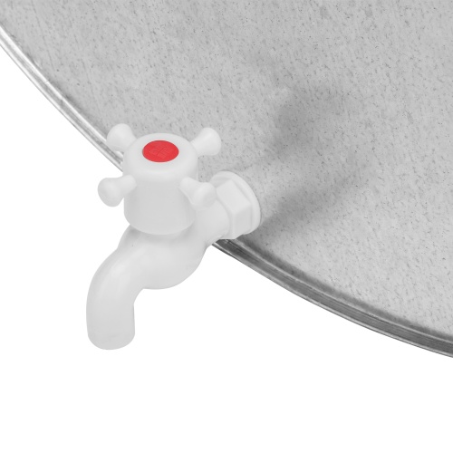 Умывальник оцинкованный, 20 л с краном и крышкой фото 4