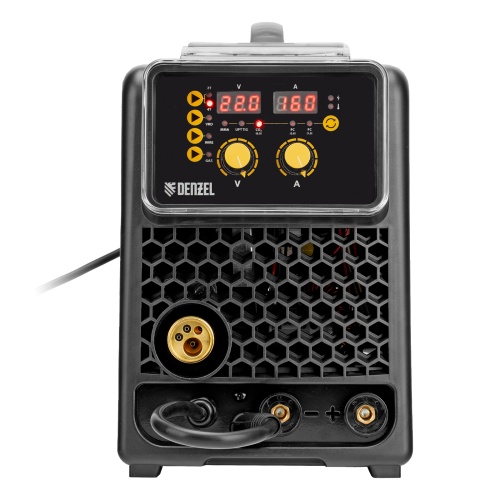 Аппарат инвертор. полуавтомат. сварки  MIG-160, 160 А, ПВ 60%, катушка 5 кг// Denzel фото 9