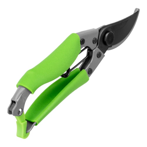 Секатор прямого реза, 200 мм, стальные рукоятки, ПВХ оболочка, BASE Palisad фото 2