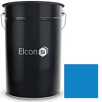 Эмаль термостойкая Elcon Max Therm 400 градусов голубая 25 кг