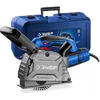 Штроборез (бороздодел) ЗУБР Профессионал d 125 мм, 1600 Вт, 30 мм ЗШ-П30-1600 ПСТК