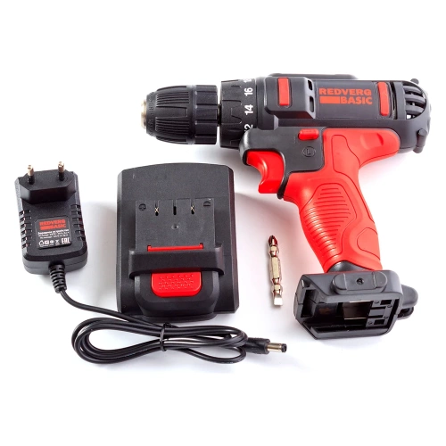 Аккумуляторный шуруповерт REDVERG Basic SD14LE/1-2 6680819 фото 9