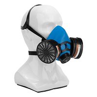 Полумаска изолирующая Исток-300/400 со сменными комбинированными фильтрами А1Р1