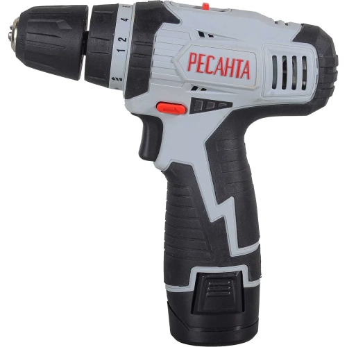 Аккумуляторная дрель-шуруповерт Ресанта ДА-12-2Л 75/14/1 фото 4