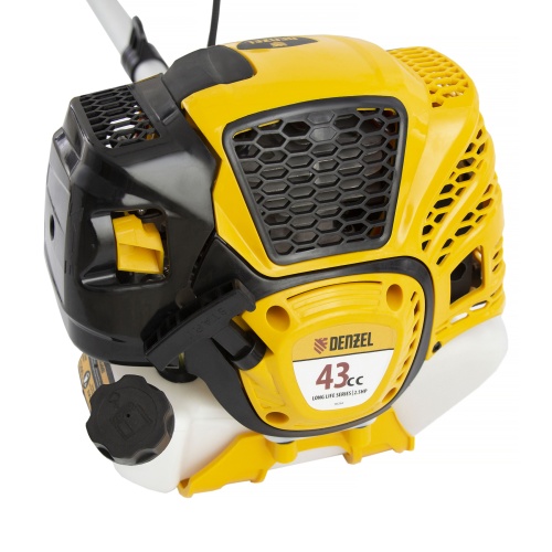 Триммер бензиновый DTL-43S, 43 см3, разъемная штанга, состоит из 2 частей Denzel фото 6