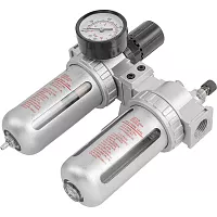 Блок подготовки воздуха 1/2" фильтр-регулятор+лубрикатор Forsage F-AFRL804(47053)