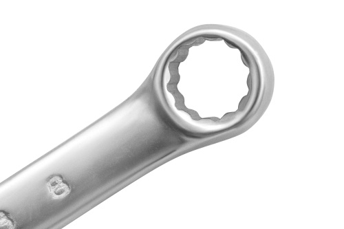 Ключ комбинированный, 8 мм, CrV, матовый хром Matrix фото 3