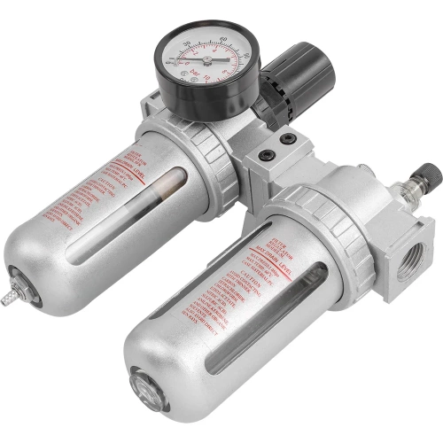 Блок подготовки воздуха 1/2" фильтр-регулятор+лубрикатор Forsage F-AFRL804(47053) Блок подготовки воздуха 1/2" фильтр-регулятор+лубрикатор Forsage F-AFRL804(47053)