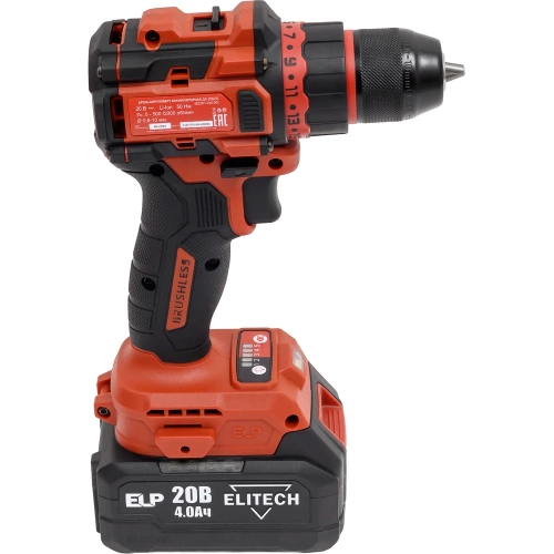 Дрель аккумуляторная Elitech ДА 20БЛ2 (E2201.045.02) 205674 фото 9 Дрель аккумуляторная Elitech ДА 20БЛ2 (E2201.045.02) 205674 фото 9