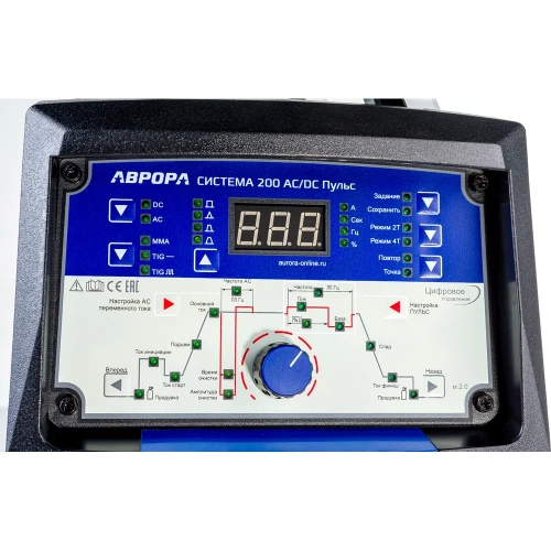 Сварочный аппарат АВРОРА Система 200 AC/DC ПУЛЬС 2 поколение 32249 фото 8 Сварочный аппарат АВРОРА Система 200 AC/DC ПУЛЬС 2 поколение 32249 фото 8